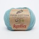 Katia Fair Cotton 16 turchese